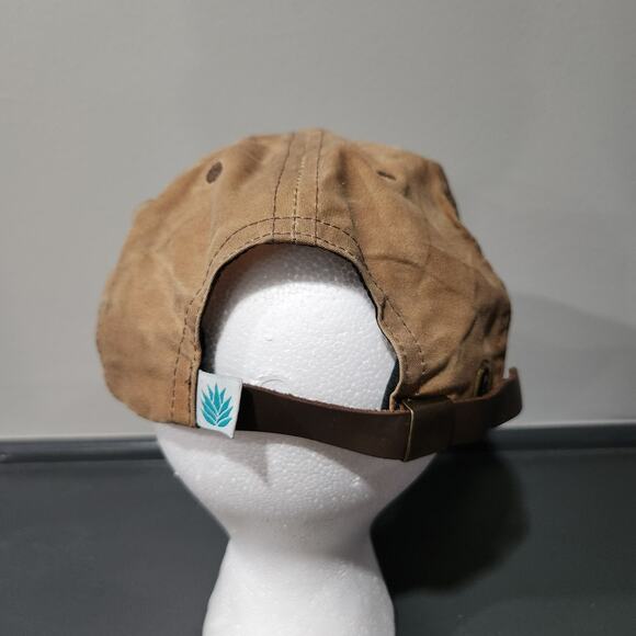 Sendero Provisions Co WAX Adjustable Strapback Rope Brown Hat Cap OSFA - Picture 9 of 14